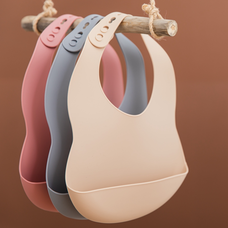 Waterproof Baby Bibs Silicone - مريلة للأطفال من عمر 0 إلى