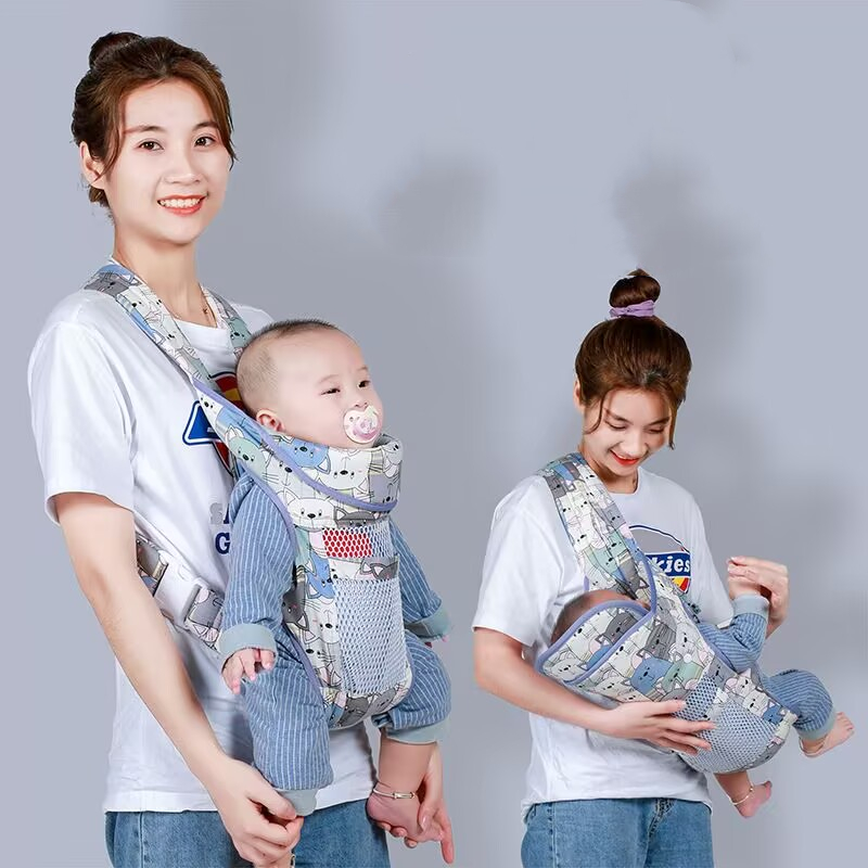 Ergonomic Baby Carrier Newborn To Toddler - حمالة أطفال مريحة، حقيبة ظهر لحمل