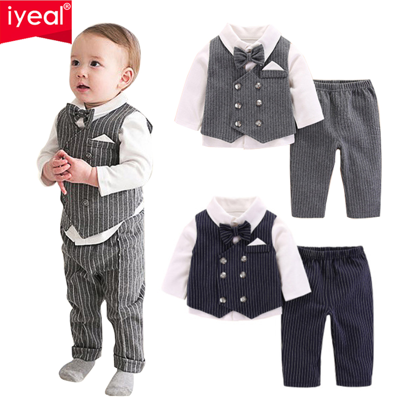 Baby Boy Suit Set Baptism - IYEAL بيبي بوي المعمودية دعوى مجموعة
