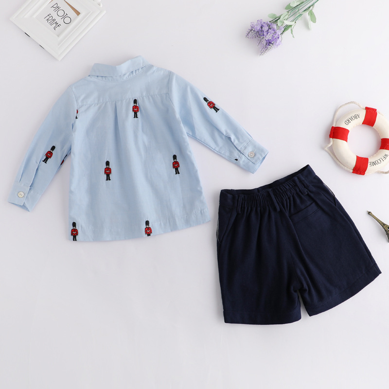 Baby Boy Suit Set Baptism - ملابس أطفال إسبانية للأولاد، طقم علوي