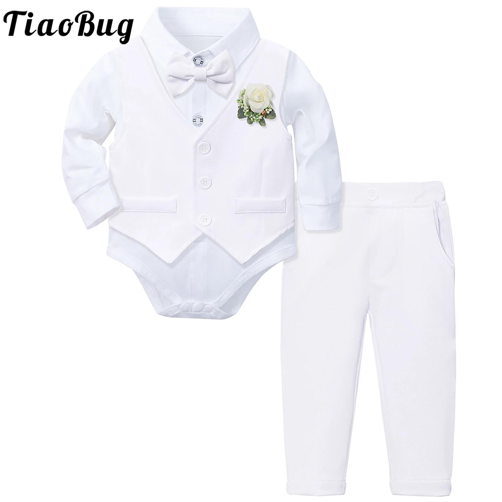 Baby Boy Suit Set Baptism - ملابس تعميد للأطفال حديثي الولادة من