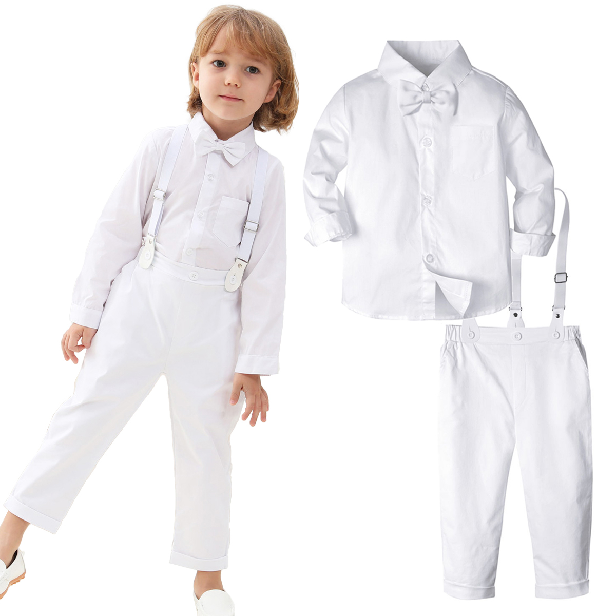 Baby Boy Suit Set Baptism - ملابس تعميد للأطفال الصغار ، بدلة