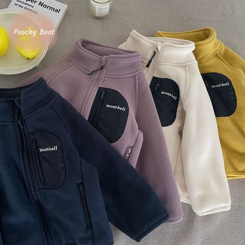 Toddler Boy Winter Fleece Jacket - موضة طفلة الصبي جاكيت من الصوف