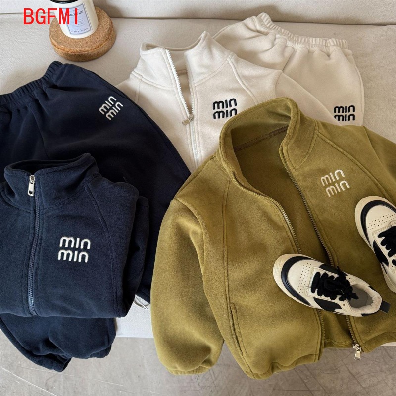 Toddler Boy Winter Fleece Jacket - ربيع الخريف عارضة البلوز دعوى الشتاء