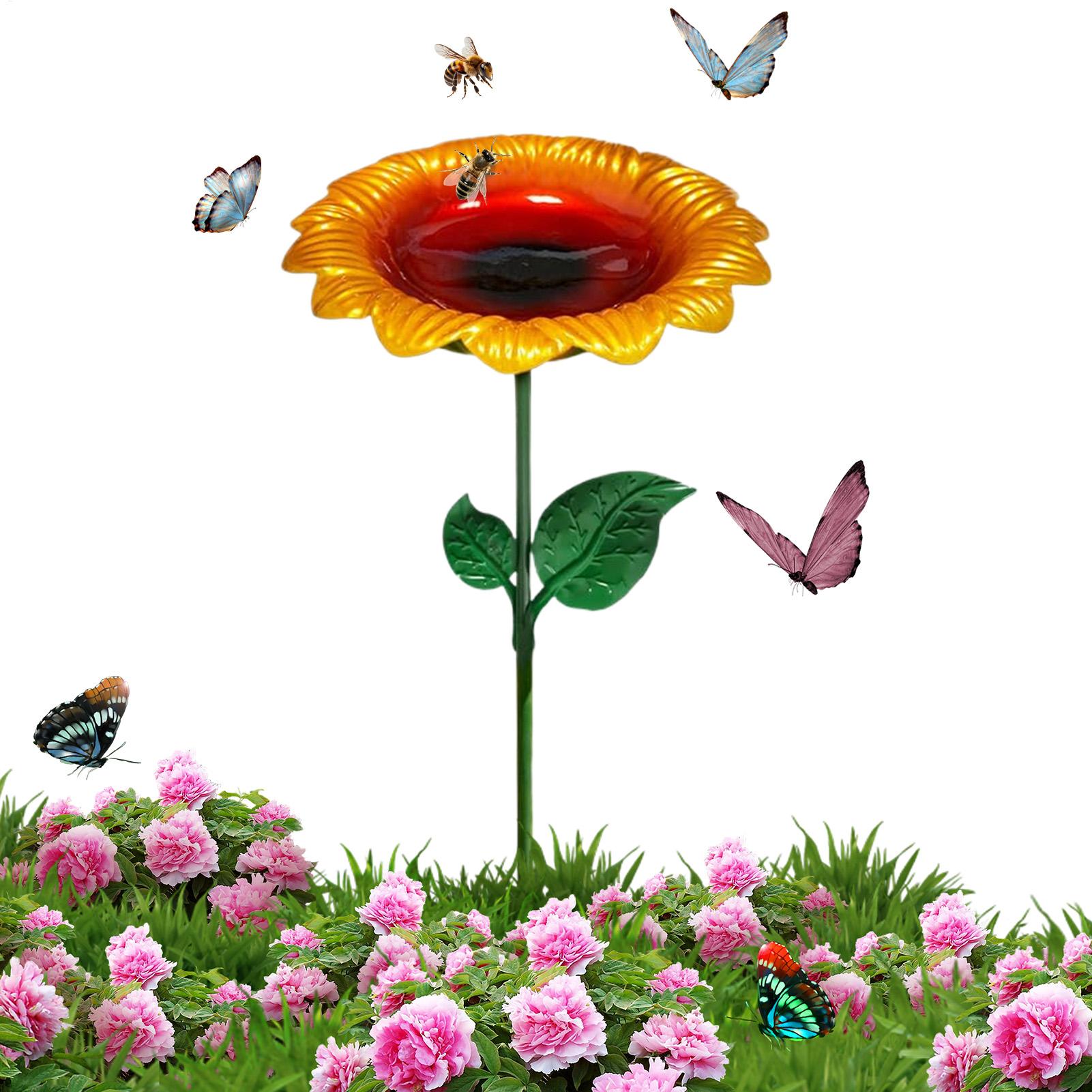Feeding - أحواض استحمام للطيور مع حامل معدني