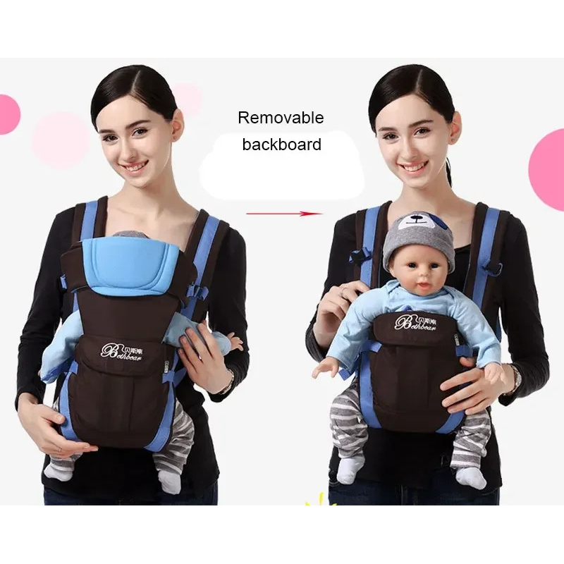 Ergonomic Baby Carrier Newborn To Toddler - حاملة حقيبة ظهر مريحة للأطفال 4