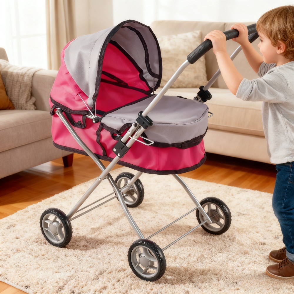 Lightweight Foldable Baby Stroller Compact - عربة دمية للأطفال قابلة للطي، عربة
