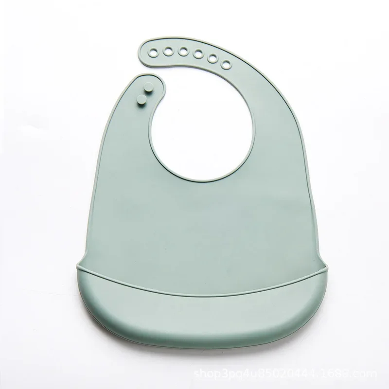 1-3 قطع مريلة أطفال قابلة للتع - مراجعة Waterproof Baby Bibs Silicone وسعره