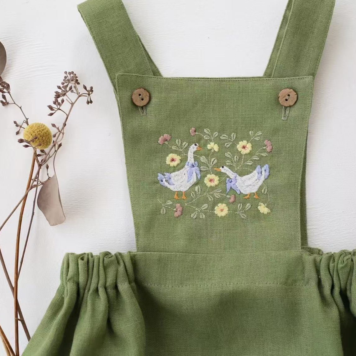 ملابس أطفال صيفية جديدة 2026 ب - مراجعة Baby Summer Linen Sleeveless Jumpsuit وسعره