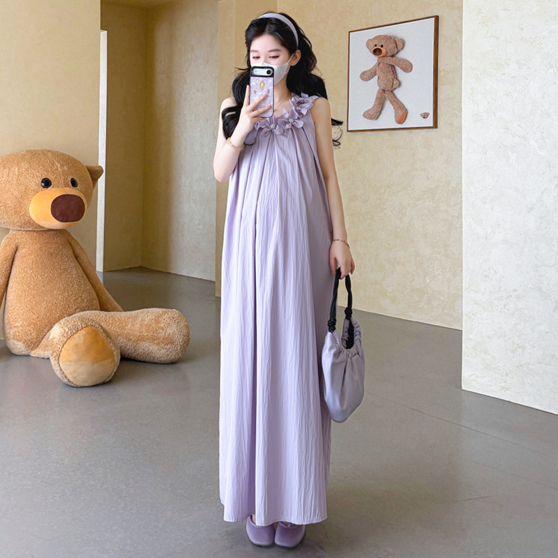 بدلة حمل صيفية 2026 مع زخارف ز - مراجعة Maternity Wear وسعره