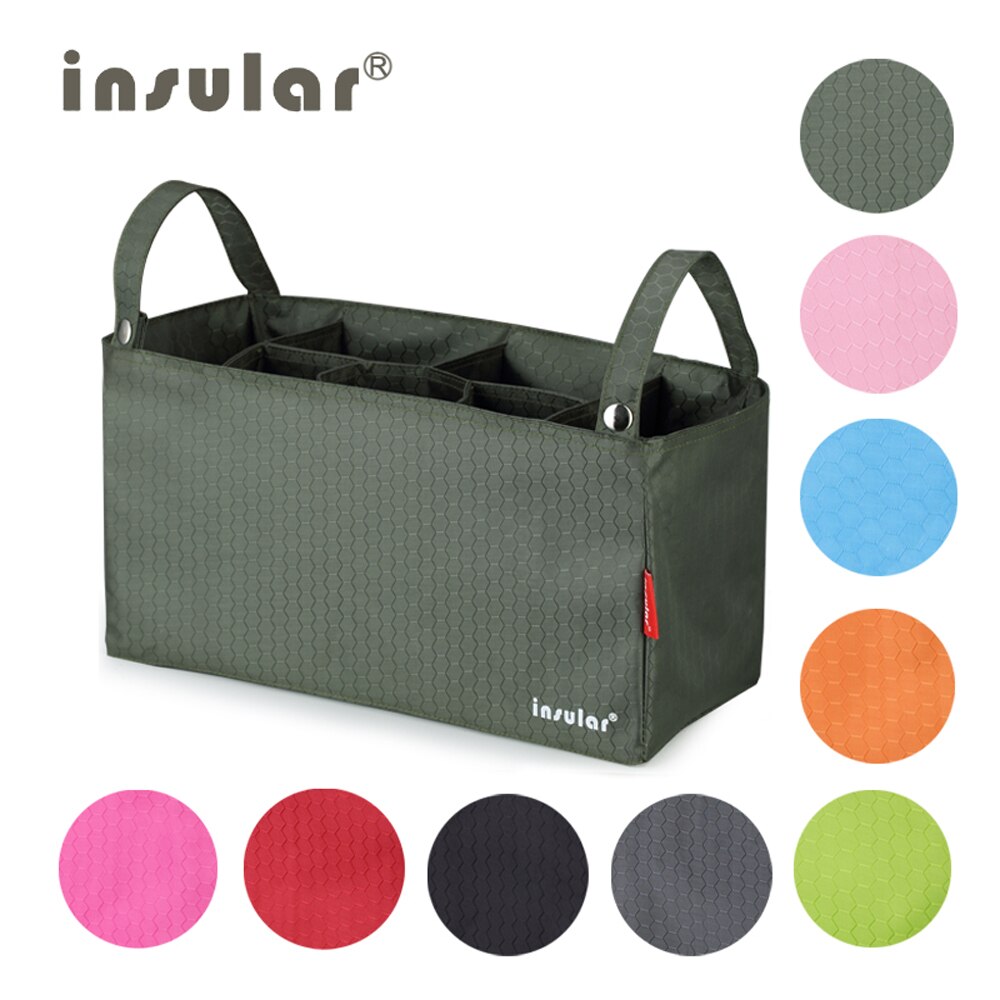 حقيبة عربة أطفال Insular، منظم - مراجعة Diapering وسعره