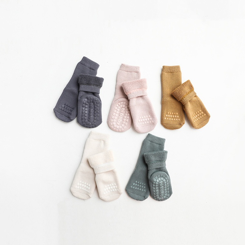 سميكة الاطفال جوارب يمكن السير - مراجعة Unisex Baby Socks Non Slip وسعره