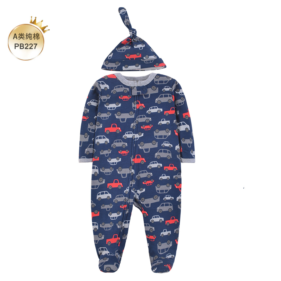 أفرول أطفال حديثي الولادة من ا - مراجعة Cotton Baby Onesies Zipper وسعره