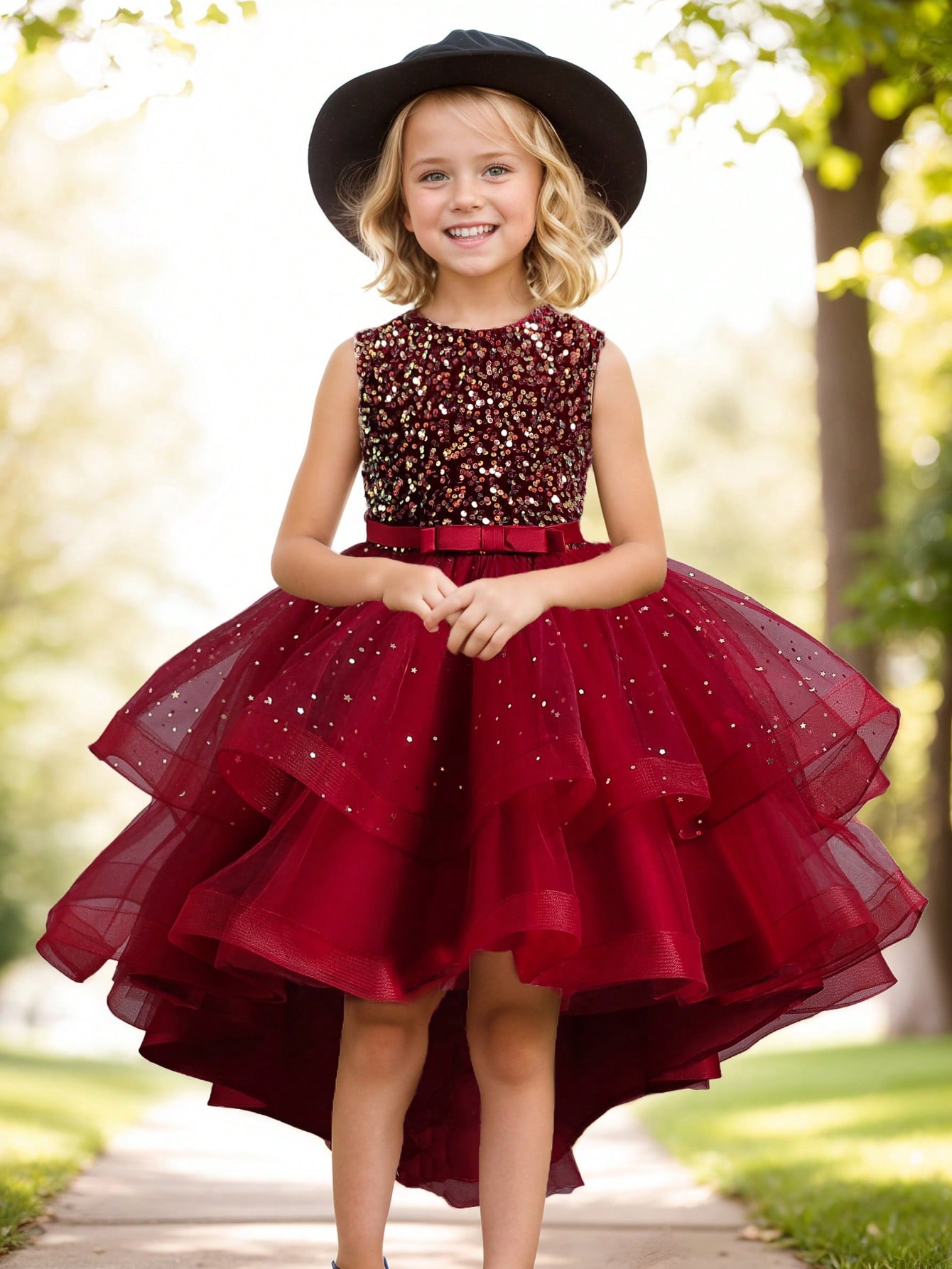 فستان أميرة للبنات الصغيرات مز - مراجعة Toddler Girl Tulle Party Dress وسعره