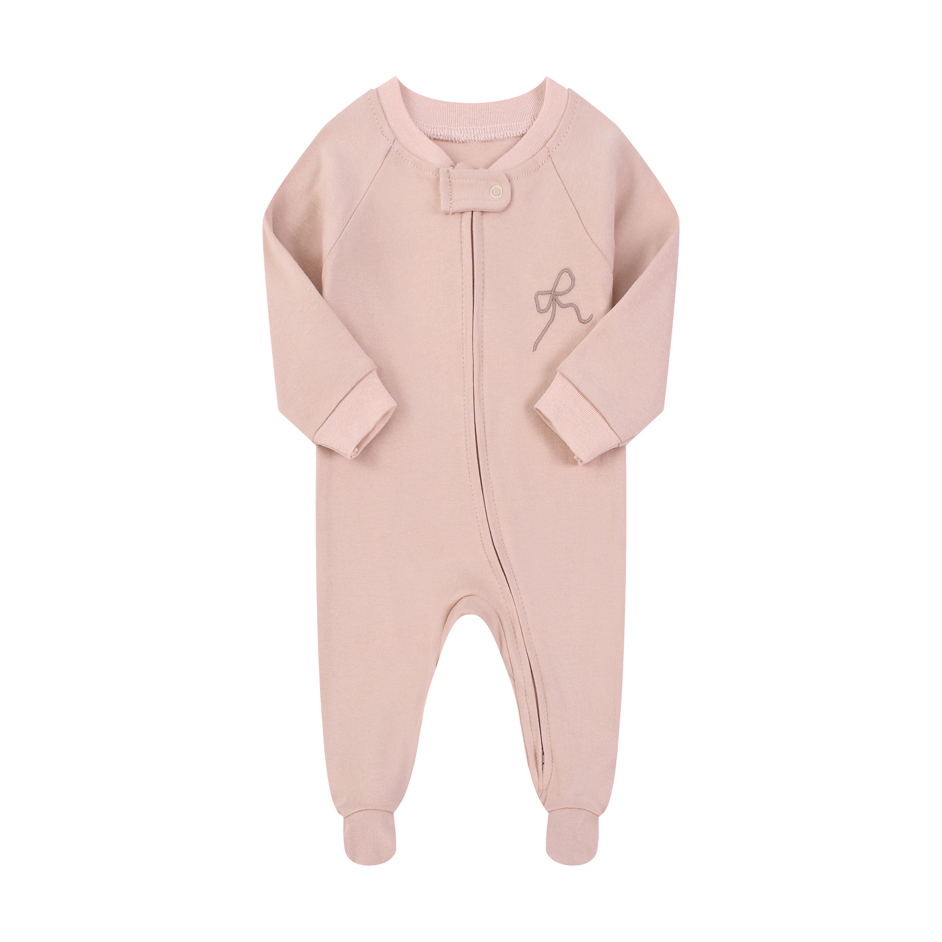 بدلة أطفال سوميني بأكمام طويلة - مراجعة Cotton Baby Onesies Zipper وسعره
