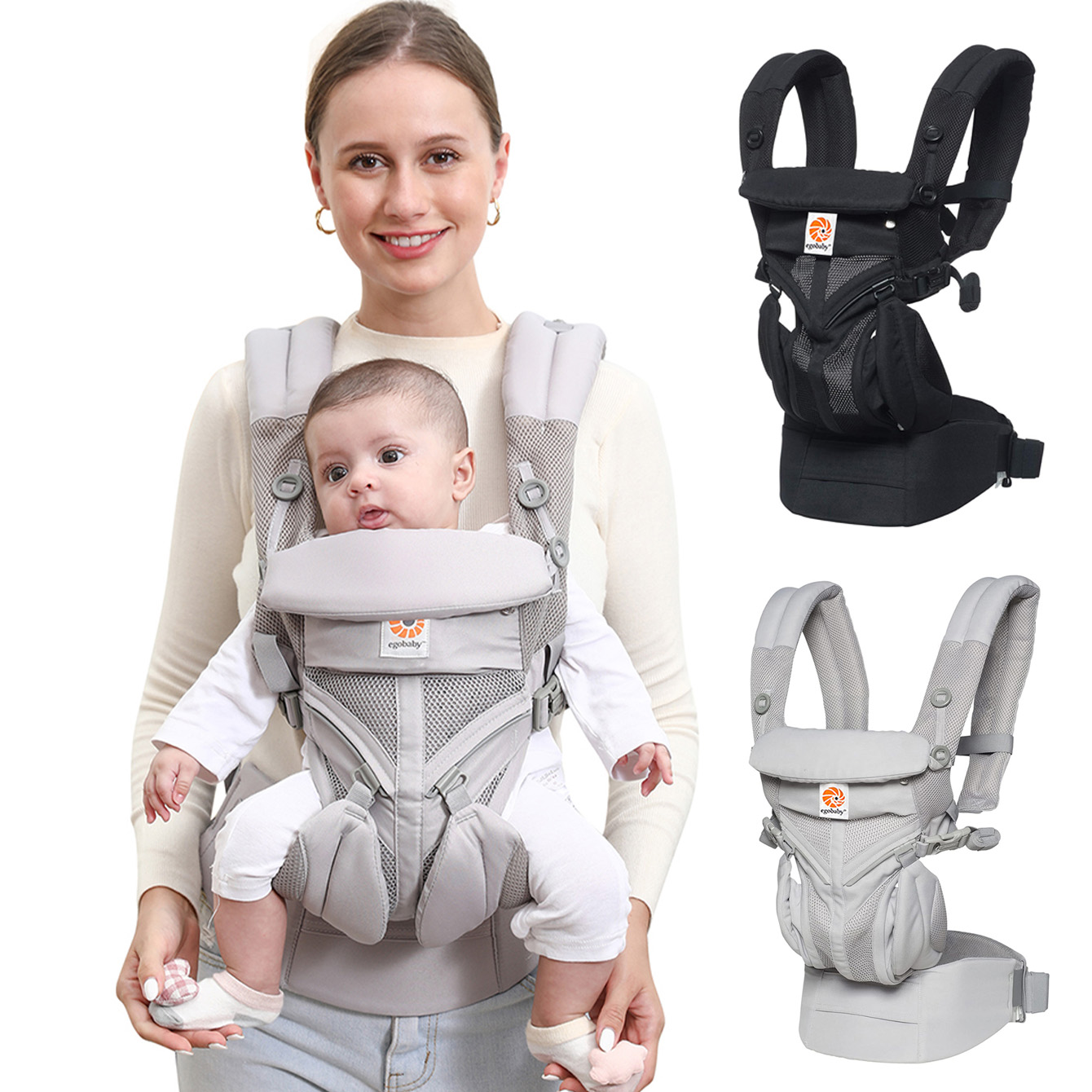 حمالة أطفال متعددة الوظائف مري - مراجعة Ergonomic Baby Carrier Newborn To Toddler وسعره