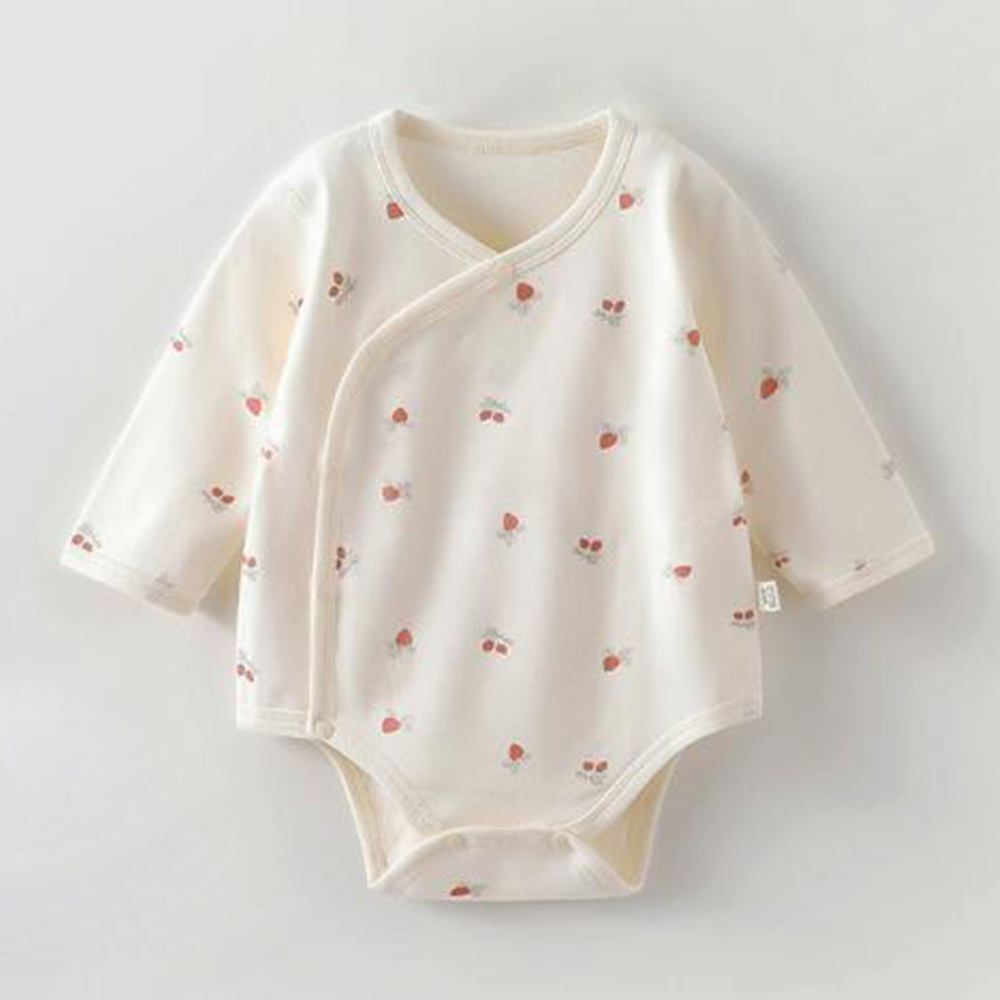 بدلة أطفال بناتي بأكمام طويلة  - مراجعة Newborn Baby Girl Romper Floral وسعره