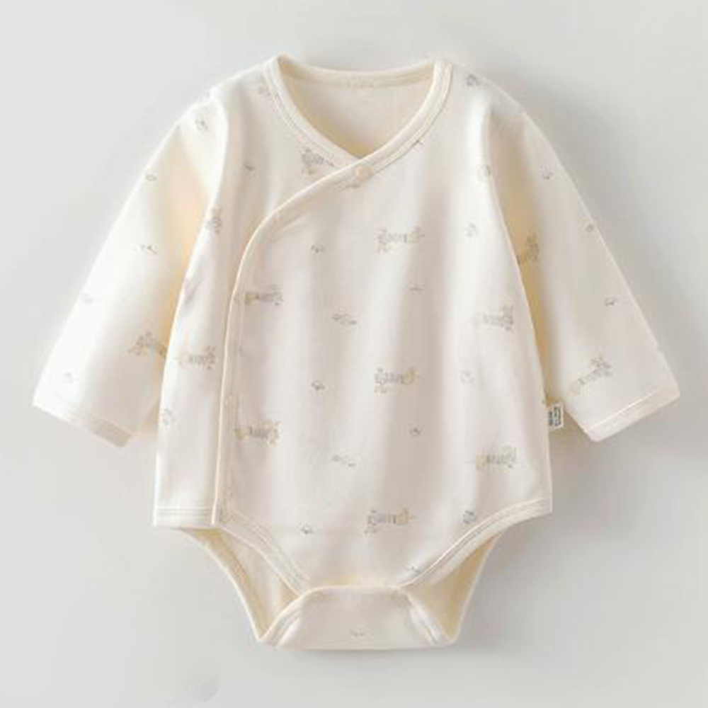 بدلة أطفال بناتي بأكمام طويلة  - مراجعة Newborn Baby Girl Romper Floral وسعره