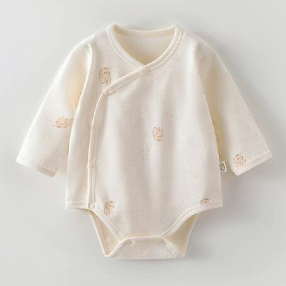 بدلة أطفال بناتي بأكمام طويلة  - مراجعة Newborn Baby Girl Romper Floral وسعره