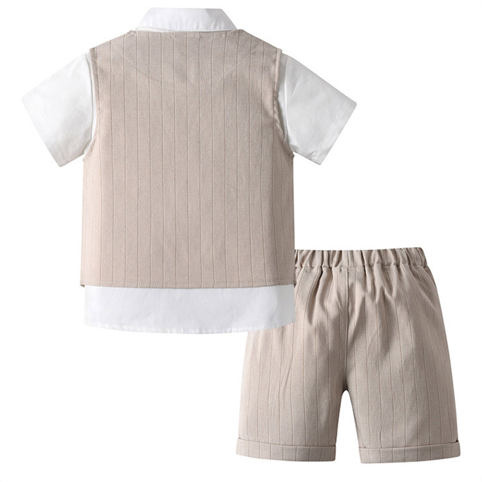 طفل الفتيان الملابس السادة الب - مراجعة Baby Boy Suit Set Baptism وسعره