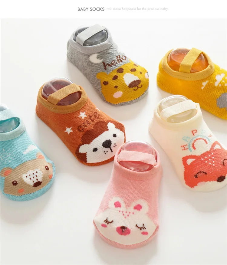 0-3 سنوات الوليد طفل الفتيات ا - مراجعة Unisex Baby Socks Non Slip وسعره