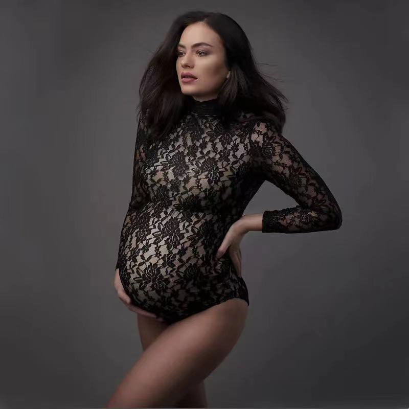 الدانتيل الأمومة التصوير الدعا - مراجعة Maternity Wear وسعره
