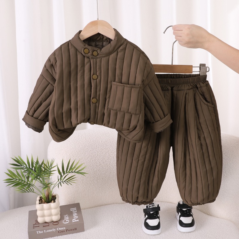 طقم ملابس شتوية للأولاد الرضع  - مراجعة Toddler Boy Winter Fleece Jacket وسعره