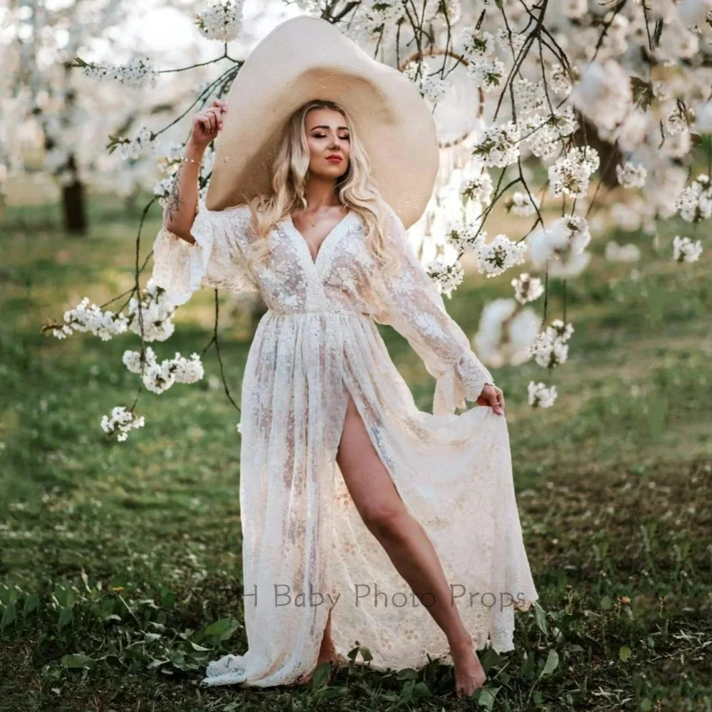 فستان التصوير الحوامل القطن ال - مراجعة Maternity Wear وسعره