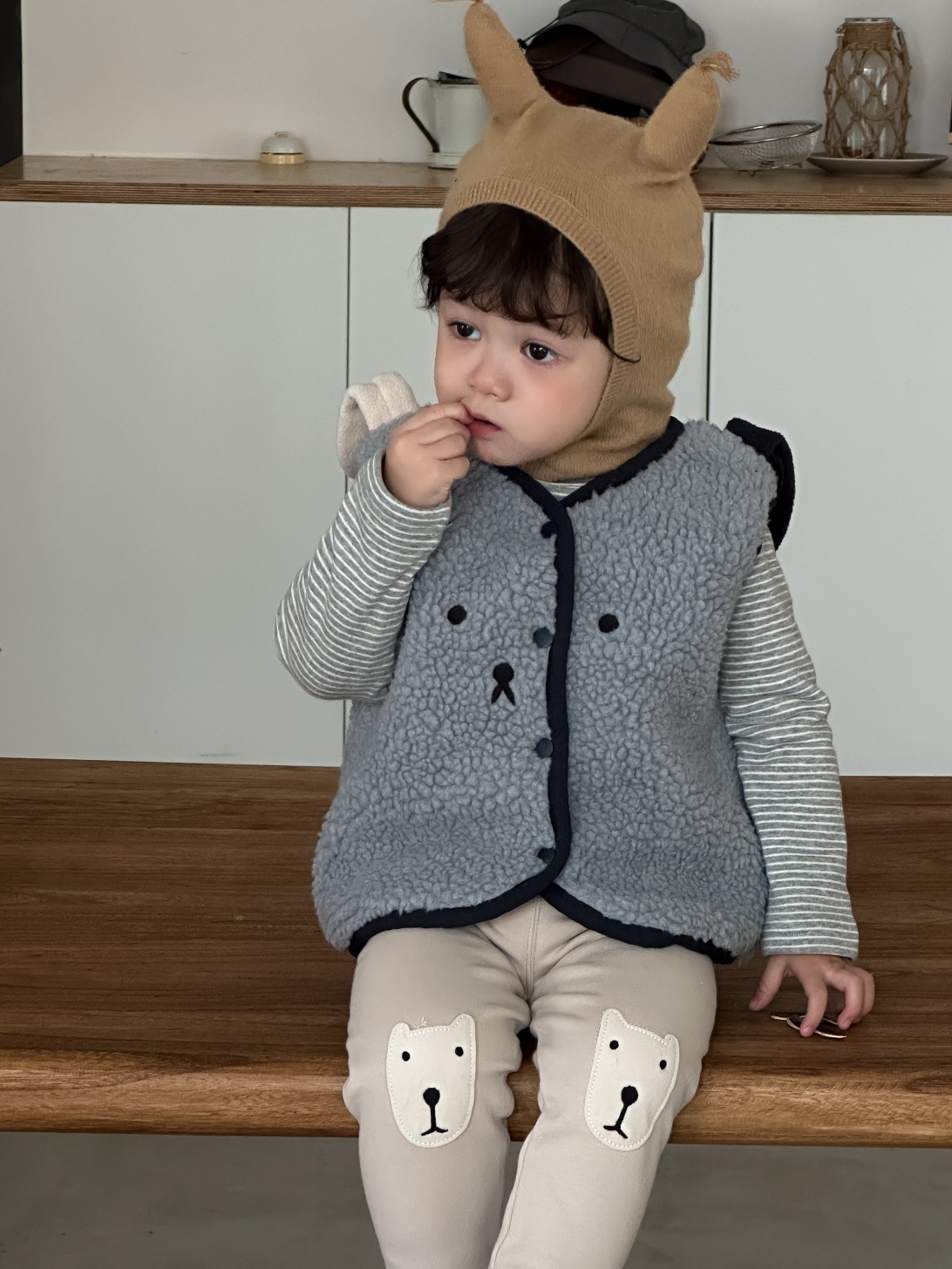 2025 شتاء جديد طفل بلا أكمام أ - مراجعة Toddler Boy Winter Fleece Jacket وسعره
