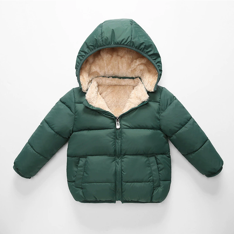 سترة شتوية مبطنة للأطفال الصغا - مراجعة Toddler Boy Winter Fleece Jacket وسعره