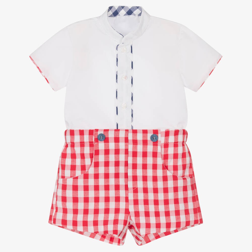 طقم ملابس أطفال أولادي إسباني  - مراجعة Baby Boy Suit Set Baptism وسعره