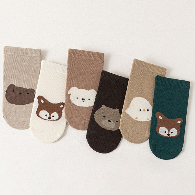 6 أزواج من الجوارب المضادة للا - مراجعة Unisex Baby Socks Non Slip وسعره