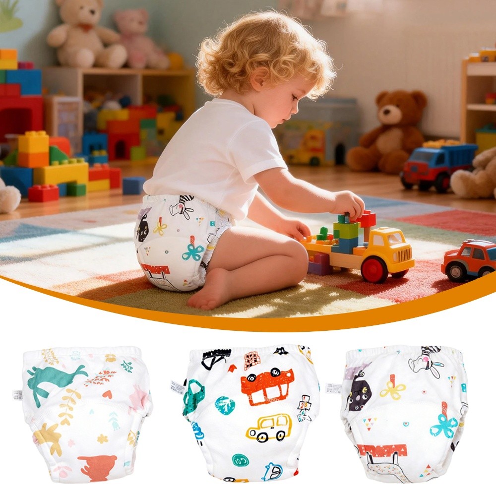 سراويل تدريب قطنية مريحة للأطف - مراجعة Toddler Training Pants Leak Proof وسعره