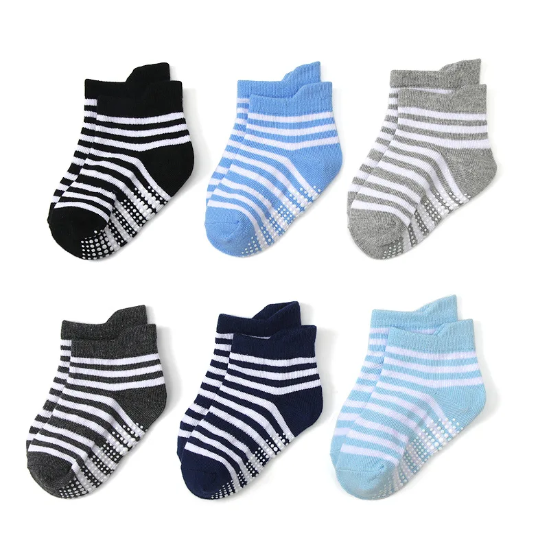 عبوة من 6 جوارب أطفال للأرضيات - مراجعة Unisex Baby Socks Non Slip وسعره