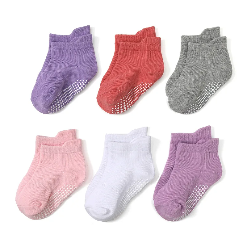 عبوة من 6 جوارب أطفال للأرضيات - مراجعة Unisex Baby Socks Non Slip وسعره