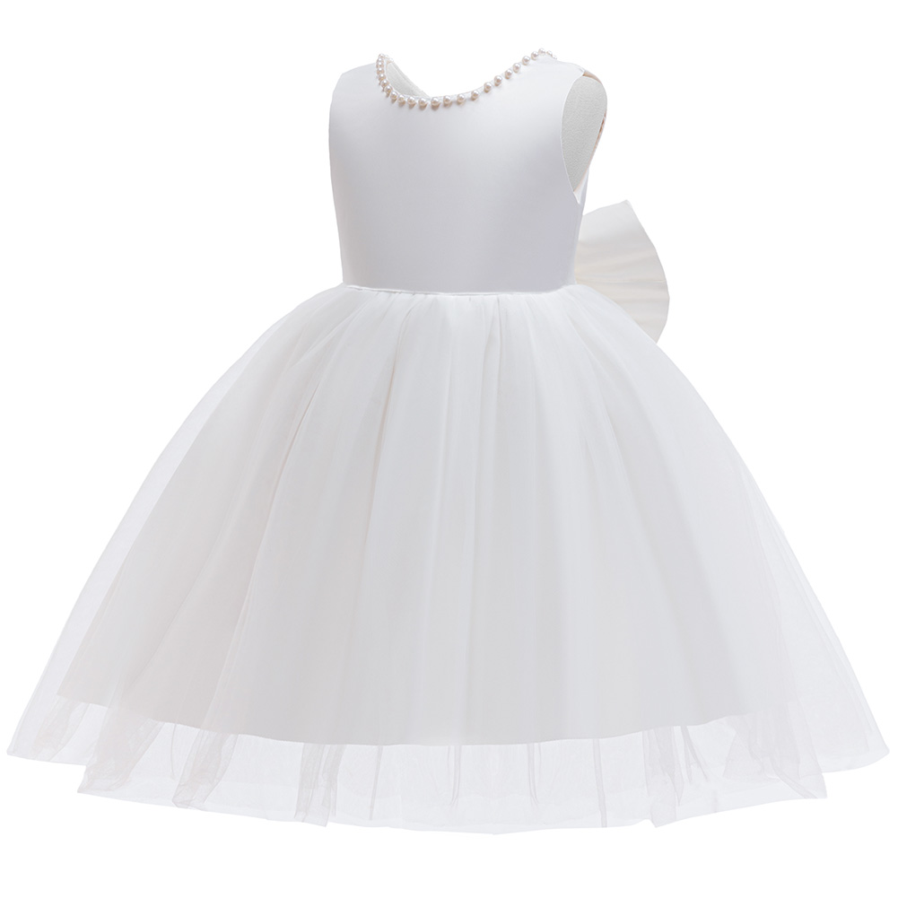 فستان أنيق أبيض للفتيات الصغير - مراجعة Toddler Girl Tulle Party Dress وسعره