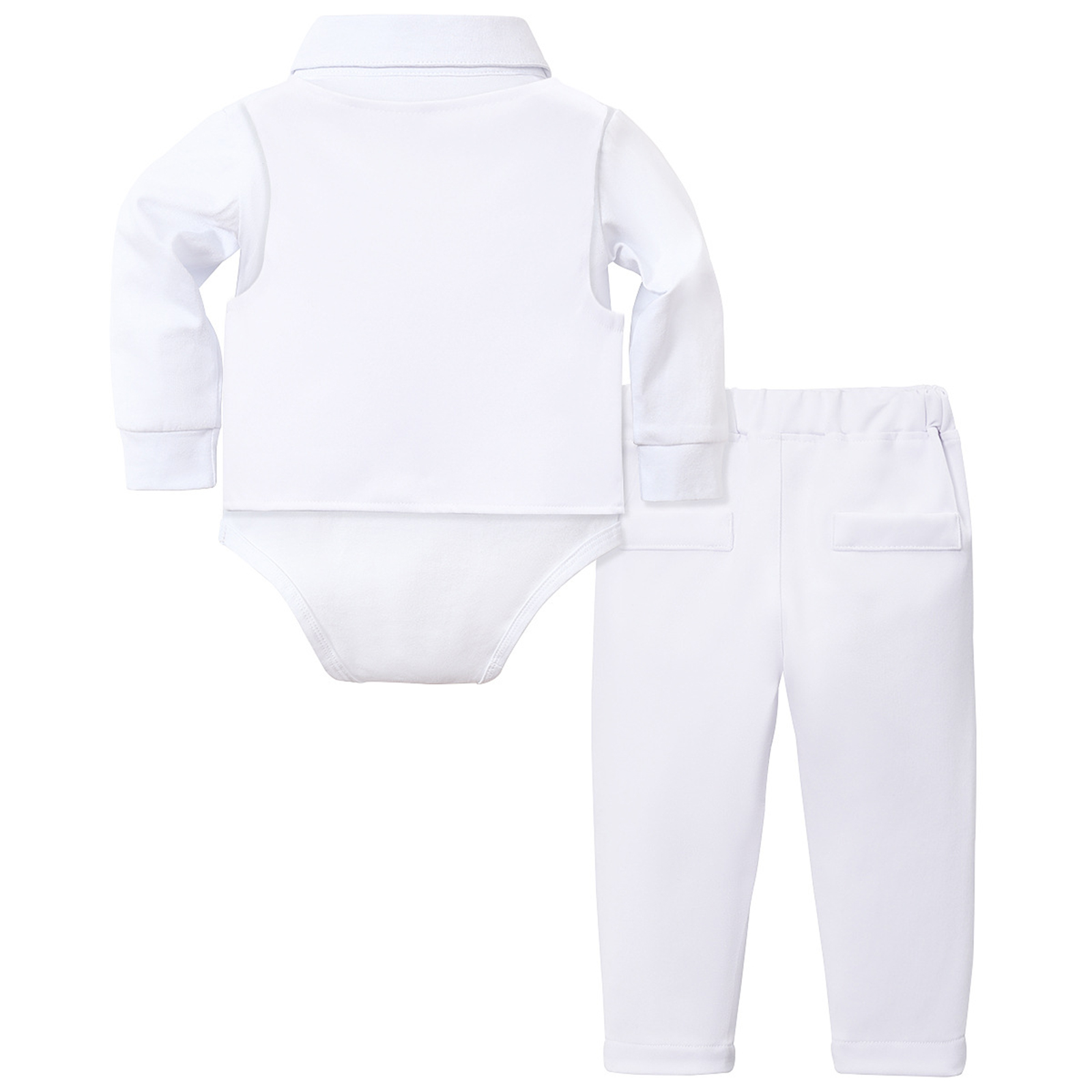 ملابس تعميد للأطفال حديثي الول - مراجعة Baby Boy Suit Set Baptism وسعره