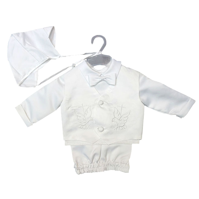 المعمودية ملابس الأطفال الأولا - مراجعة Baby Boy Suit Set Baptism وسعره