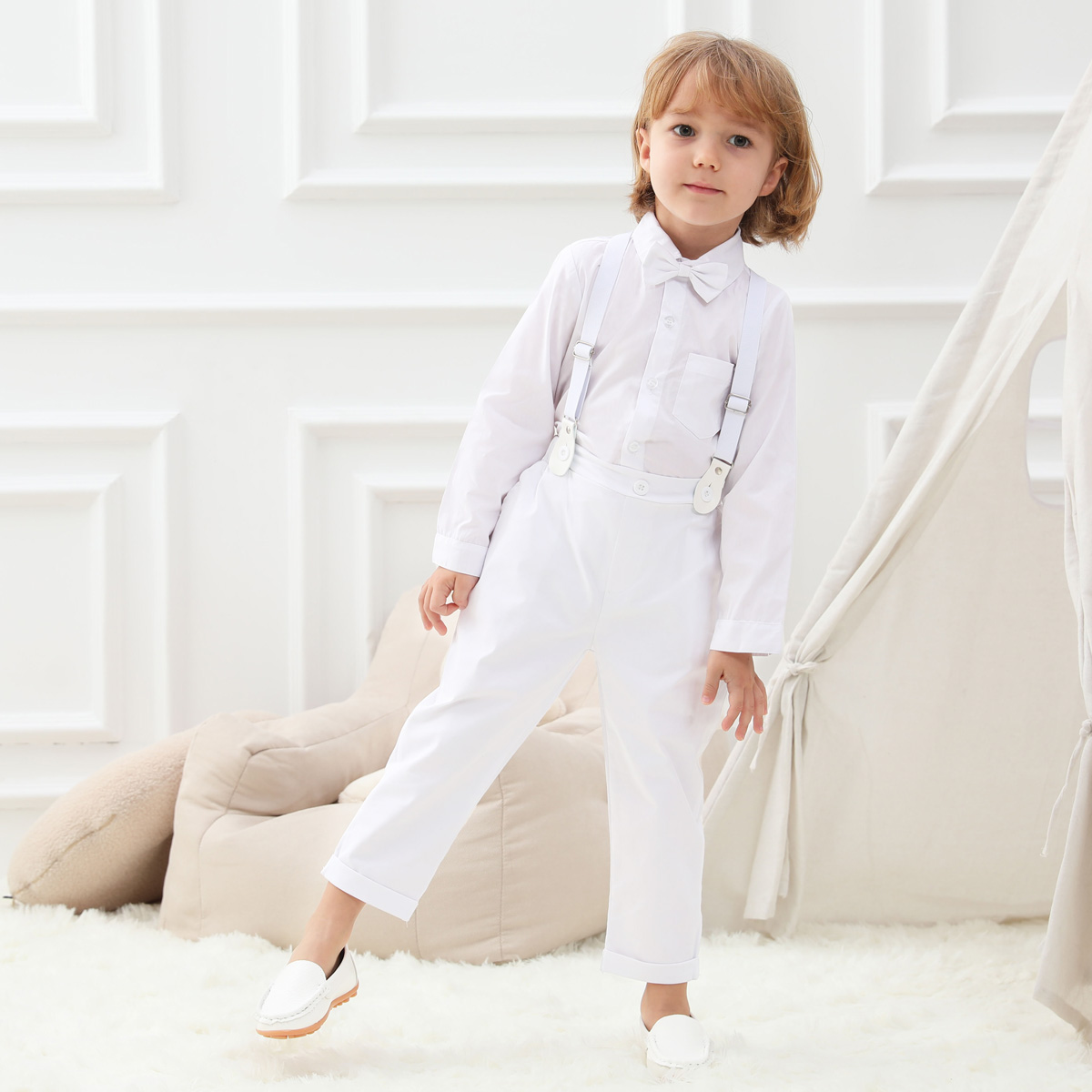 ملابس تعميد للأطفال الصغار ، ب - مراجعة Baby Boy Suit Set Baptism وسعره