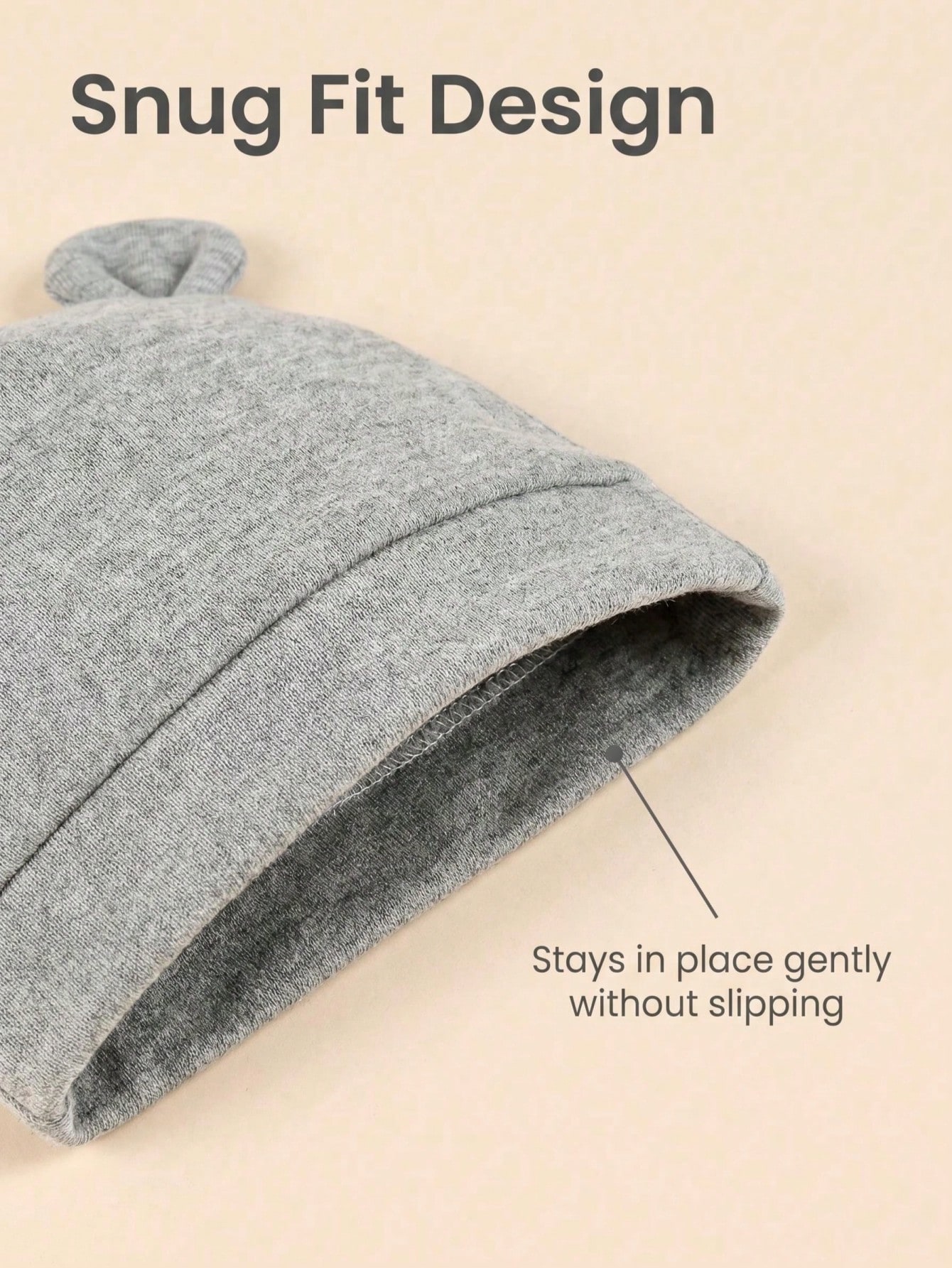 مجموعة من 3 قطع قبعات أطفال حد - مراجعة Infant Beanie Hat With Ears وسعره