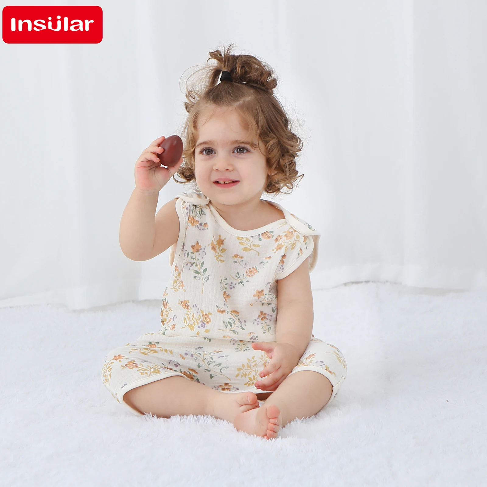 بدلة نوم للأطفال حديثي الولادة - مراجعة Newborn Baby Girl Romper Floral وسعره