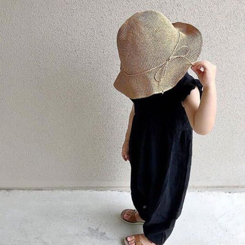 MILANCEL الصيف الطفل السروال ا - مراجعة Baby Summer Linen Sleeveless Jumpsuit وسعره