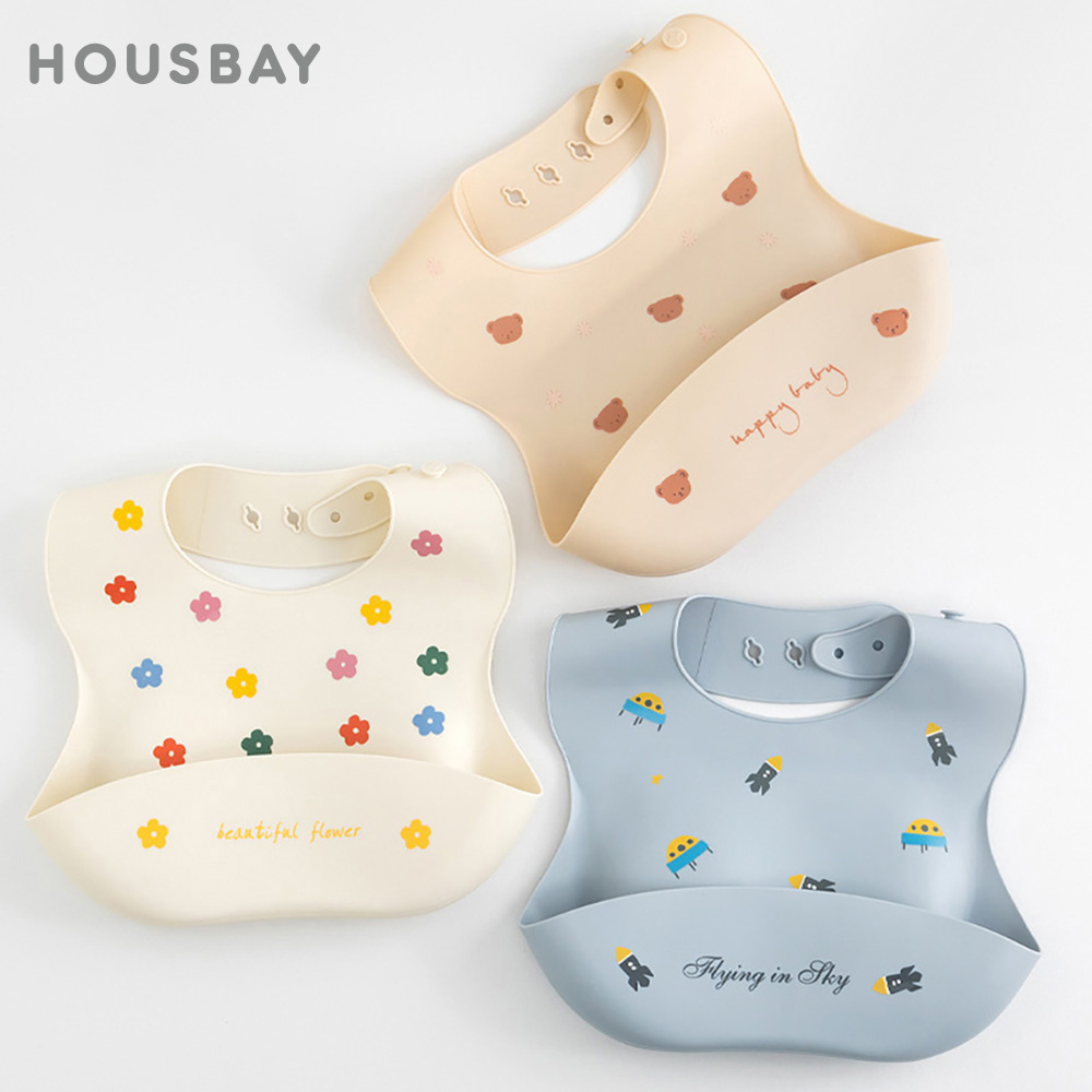 مرايل سيليكون ناعمة مضادة للما - مراجعة Waterproof Baby Bibs Silicone وسعره