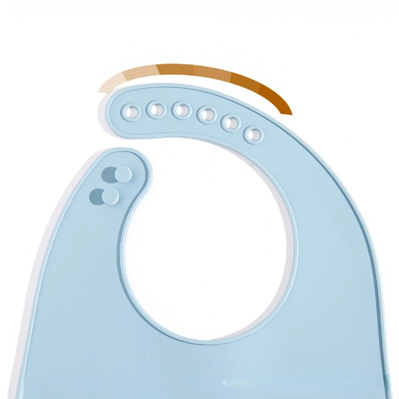 1-5 قطع من مرايل الأطفال المصن - مراجعة Waterproof Baby Bibs Silicone وسعره