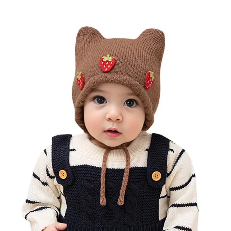 جديد الخريف الشتاء طفلة قبعة ل - مراجعة Infant Beanie Hat With Ears وسعره