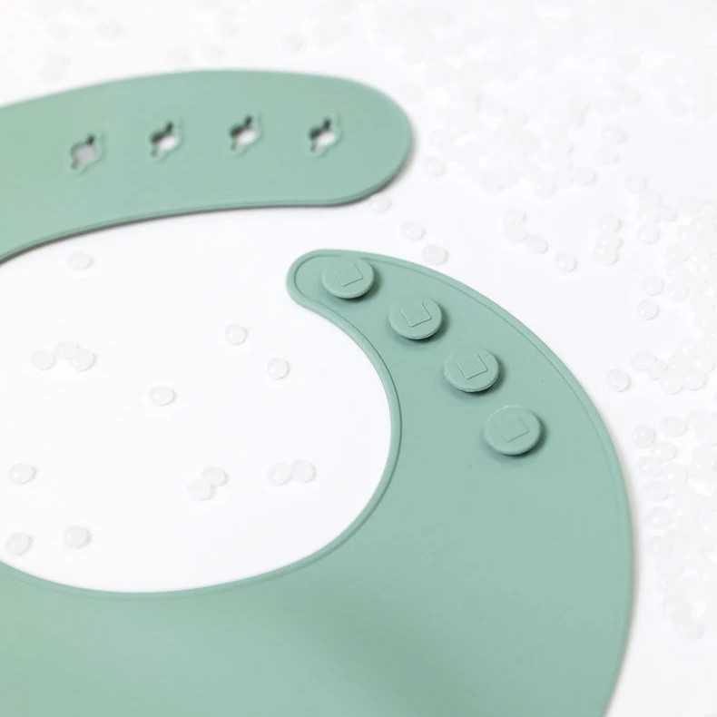 INS Baby Bibs BPA الحرة مقاوم  - مراجعة Waterproof Baby Bibs Silicone وسعره