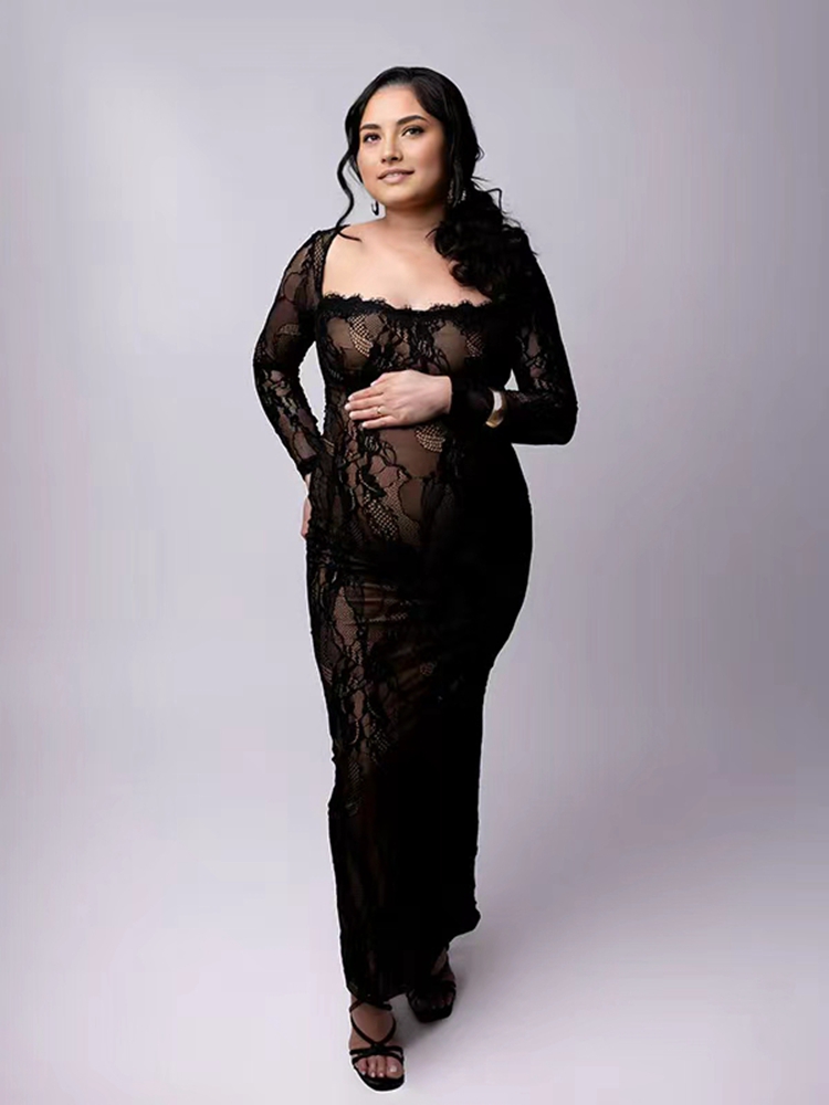 فستان دانتيل للأمهات لالتقاط ا - مراجعة Maternity Wear وسعره