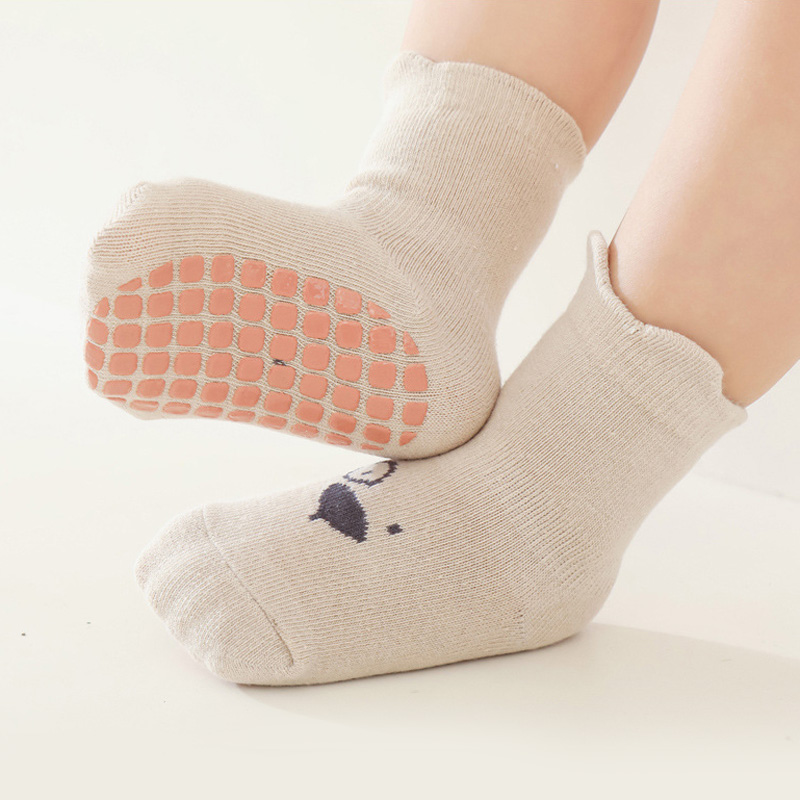 3/5 أزواج من الجوارب الأرضية غ - مراجعة Unisex Baby Socks Non Slip وسعره
