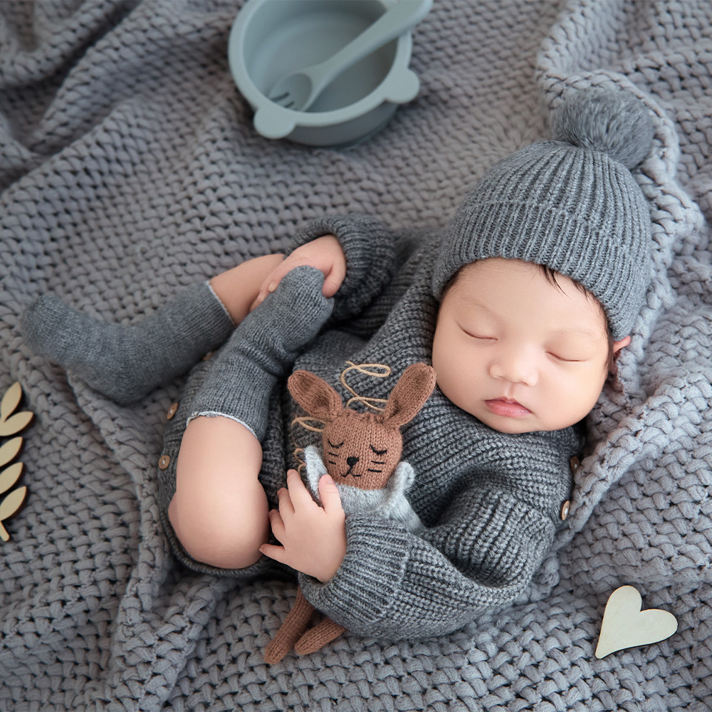 مستلزمات تصوير المواليد الجدد  - مراجعة Infant Photography Props Outfit وسعره