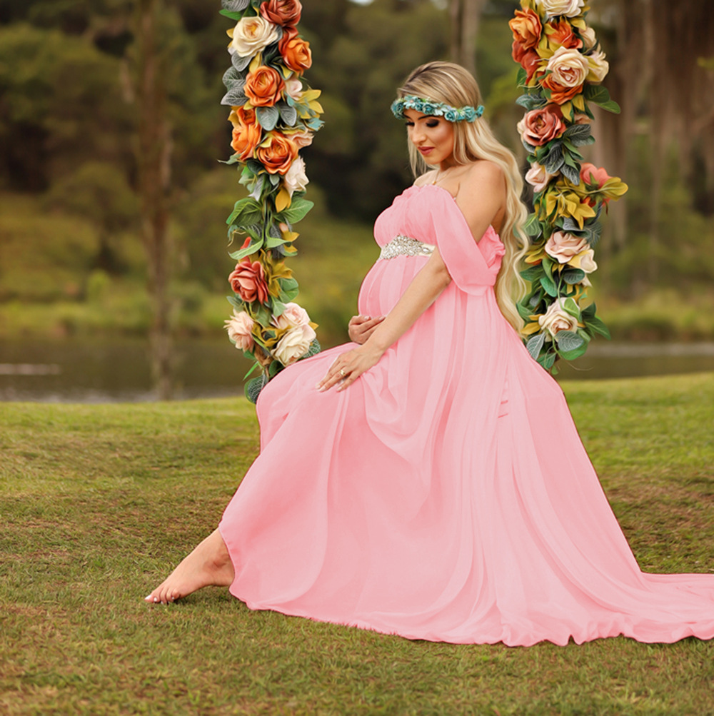 فستان ماكسي نسائي أوروبي وأمري - مراجعة Maternity Wear وسعره